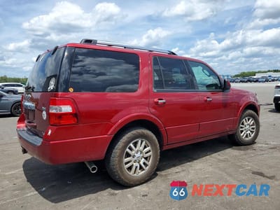 Trzecie zdjęcie samochodu z tyłu: 2013 FORD EXPEDITION LIMITED VIN:1FMJU2A54DEF56282 - miniatura