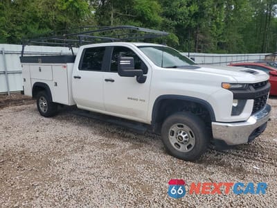 Czwarte zdjęcie samochodu z boku: 2021 CHEVROLET SILVERADO C2500 HEAVY DUTY VIN:1GB1WLE78MF192706 - miniatura
