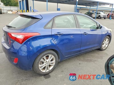 Trzecie zdjęcie samochodu z tyłu: 2013 HYUNDAI ELANTRA GT BASE VIN:KMHD35LE3DU025272 - miniatura