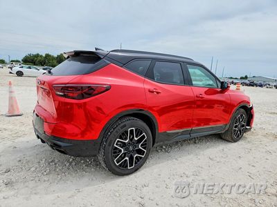 Trzecie zdjęcie samochodu z tyłu: 2023 CHEVROLET BLAZER RS VIN:3GNKBKRS6PS110869 - miniatura