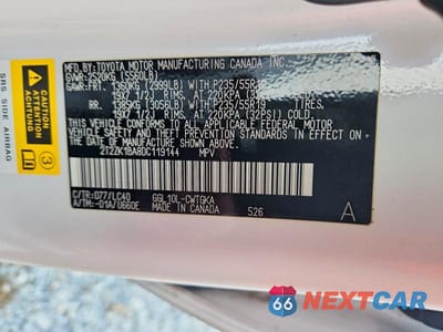 Zdjęcie 13 z 13 samochodu: 2013 LEXUS RX 350 VIN:2T2ZK1BA8DC119144 - miniatura
