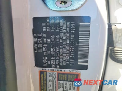 Zdjęcie 13 z 13 samochodu: 2022 KIA SORENTO LX VIN:5XYRG4LC1NG142097 - miniatura