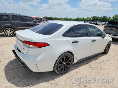 Trzecie zdjęcie samochodu z tyłu: 2022 TOYOTA COROLLA SE VIN:JTDS4MCE6NJ089800 - miniatura