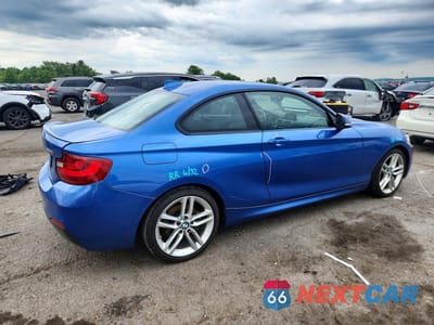 Trzecie zdjęcie samochodu z tyłu: 2017 BMW 230I VIN:WBA2F9C39HV664892 - miniatura
