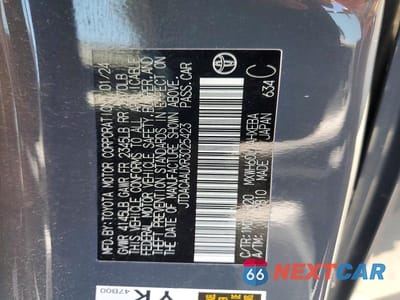 Zdjęcie 12 z 12 samochodu: 2024 TOYOTA PRIUS LE VIN:JTDACAAUXR3025423 - miniatura
