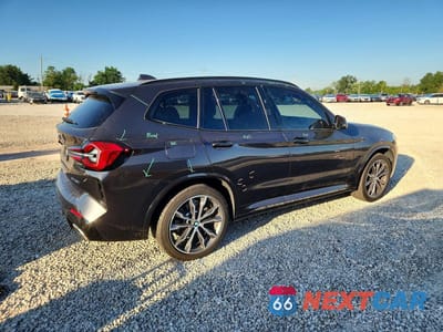 Trzecie zdjęcie samochodu z tyłu: 2022 BMW X3 XDRIVE30I VIN:WBX57DP0XNN169650 - miniatura