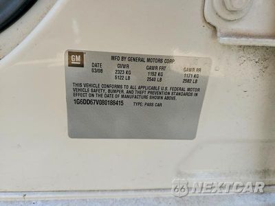 Zdjęcie 13 z 13 samochodu: 2008 CADILLAC STS VIN:1G6DD67V080188415 - miniatura