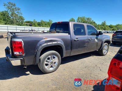 Trzecie zdjęcie samochodu z tyłu: 2010 GMC SIERRA K1500 SLE VIN:3GTRKVE39AG137324 - miniatura