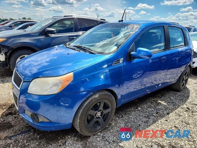 2009 CHEVROLET AVEO LS KL1TD66E99B672770 - główne zdjęcie licytacji z USA - miniatura