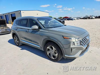 Czwarte zdjęcie samochodu z boku: 2023 HYUNDAI SANTA FE SEL PREMIUM VIN:5NMS34AJ4PH619547 - miniatura
