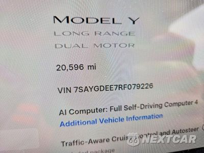 Zdjęcie 9 z 12 samochodu: 2024 TESLA MODEL Y VIN:7SAYGDEE7RF079226 - miniatura