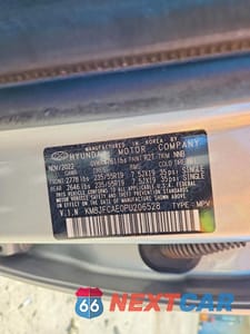 Zdjęcie 14 z 14 samochodu: 2023 HYUNDAI TUCSON XRT VIN:KM8JFCAE0PU206528 - miniatura