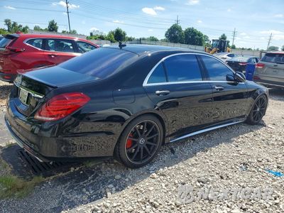 Trzecie zdjęcie samochodu z tyłu: 2014 MERCEDES-BENZ S 63 AMG VIN:WDDUG7JB8EA041215 - miniatura