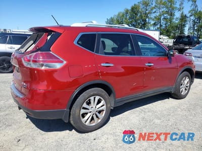 Trzecie zdjęcie samochodu z tyłu: 2014 NISSAN ROGUE SV VIN:5N1AT2MK4EC849925 - miniatura