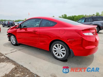 Drugie zdjęcie samochodu z przodu: 2012 HONDA CIVIC EX VIN:2HGFG3B89CH566248 - miniatura