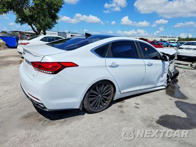 Trzecie zdjęcie samochodu z tyłu: 2015 HYUNDAI GENESIS 5.0L VIN:KMHGN4JF1FU022404 - miniatura