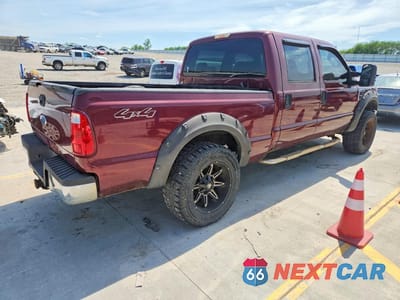 Trzecie zdjęcie samochodu z tyłu: 2008 FORD F250 SUPER DUTY VIN:1FTSW21R78EA68181 - miniatura