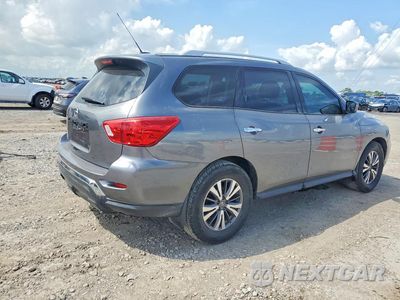 Trzecie zdjęcie samochodu z tyłu: 2017 NISSAN PATHFINDER S VIN:5N1DR2MN6HC693123 - miniatura