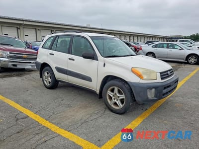 Czwarte zdjęcie samochodu z boku: 2001 TOYOTA RAV4 BASE VIN:JTEGH20V510031112 - miniatura