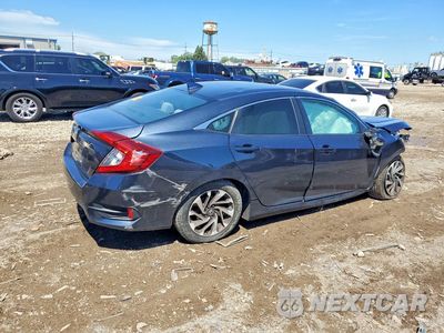Trzecie zdjęcie samochodu z tyłu: 2017 HONDA CIVIC EX VIN:2HGFC2F74HH532569 - miniatura