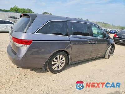 Trzecie zdjęcie samochodu z tyłu: 2014 HONDA ODYSSEY EXL VIN:5FNRL5H60EB036901 - miniatura