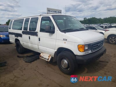 Czwarte zdjęcie samochodu z boku: 2007 FORD ECONOLINE E250 VAN VIN:1FTNS24WX7DB24726 - miniatura