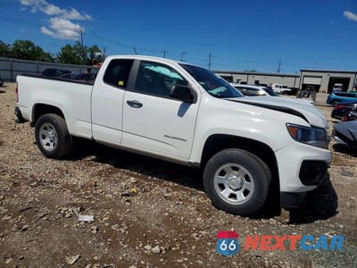 Czwarte zdjęcie samochodu z boku: 2022 CHEVROLET COLORADO VIN:1GCHSBEAXN1128628 - miniatura