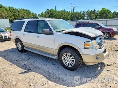 Czwarte zdjęcie samochodu z boku: 2010 FORD EXPEDITION EL EDDIE BAUER VIN:1FMJK1H54AEB60354 - miniatura