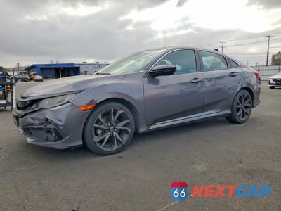 2019 HONDA CIVIC SPORT 19XFC2F81KE212720 - główne zdjęcie licytacji z USA - miniatura
