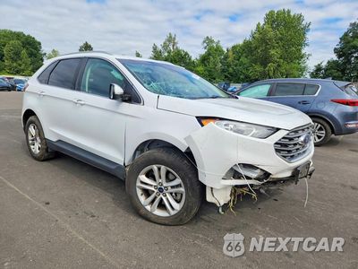 Czwarte zdjęcie samochodu z boku: 2019 FORD EDGE SEL VIN:2FMPK4J99KBC24202 - miniatura