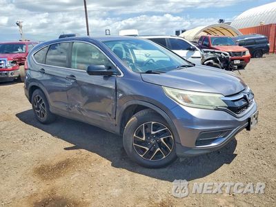 Czwarte zdjęcie samochodu z boku: 2016 HONDA CR-V SE VIN:2HKRM3H41GH515963 - miniatura