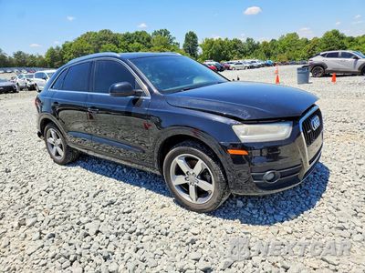 Czwarte zdjęcie samochodu z boku: 2015 AUDI Q3 PREMIUM PLUS VIN:WA1EFCFS1FR012719 - miniatura