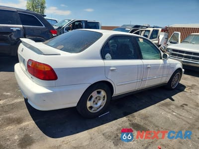 Trzecie zdjęcie samochodu z tyłu: 1999 HONDA CIVIC EX VIN:1HGEJ8641XL037919 - miniatura