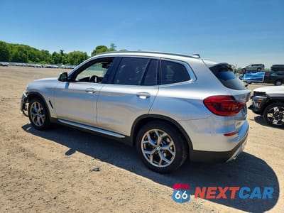 Drugie zdjęcie samochodu z przodu: 2021 BMW X3 XDRIVE30I VIN:5UXTY5C06M9H22123 - miniatura