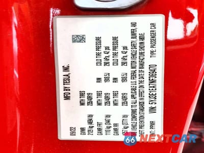 Zdjęcie 12 z 12 samochodu: 2022 TESLA MODEL 3 VIN:5YJ3E1EA7NF369470 - miniatura