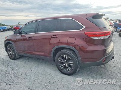 Drugie zdjęcie samochodu z przodu: 2019 TOYOTA HIGHLANDER LE VIN:5TDZARFH8KS042082 - miniatura