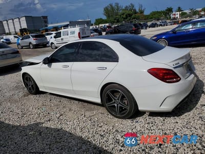 Drugie zdjęcie samochodu z przodu: 2018 MERCEDES-BENZ C 300 4MATIC VIN:55SWF4KB6JU237835 - miniatura