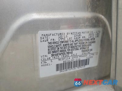 Zdjęcie 12 z 12 samochodu: 2013 NISSAN SENTRA S VIN:3N1AB7APXDL789143 - miniatura