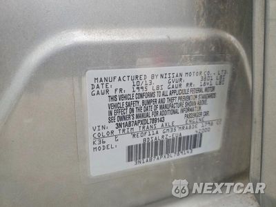 Zdjęcie 12 z 12 samochodu: 2013 NISSAN SENTRA S VIN:3N1AB7APXDL789143 - miniatura