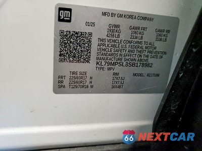Zdjęcie 14 z 14 samochodu: 2025 CHEVROLET TRAILBLAZER LT VIN:KL79MPSL8SB178982 - miniatura