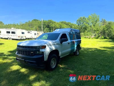 Drugie zdjęcie samochodu z przodu: 2020 CHEVROLET SILVERADO K1500 VIN:3GCNYAEF5LG194297 - miniatura