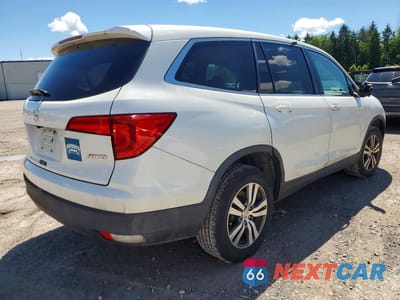 Trzecie zdjęcie samochodu z tyłu: 2017 HONDA PILOT EXL VIN:5FNYF6H56HB024028 - miniatura
