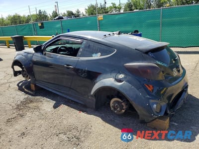 Drugie zdjęcie samochodu z przodu: 2016 HYUNDAI VELOSTER TURBO VIN:KMHTC6AE0GU263783 - miniatura