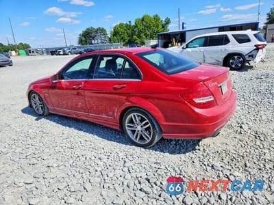 Drugie zdjęcie samochodu z przodu: 2012 MERCEDES-BENZ C 250 VIN:WDDGF4HB9CA673416 - miniatura