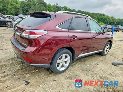Trzecie zdjęcie samochodu z tyłu: 2013 LEXUS RX 350 BASE VIN:2T2BK1BAXDC224818 - miniatura