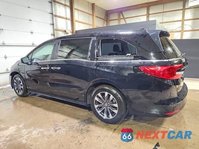Drugie zdjęcie samochodu z przodu: 2024 HONDA ODYSSEY EXL VIN:5FNRL6H63RB041697 - miniatura