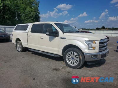 Czwarte zdjęcie samochodu z boku: 2016 FORD F150 SUPERCREW VIN:1FTFW1EF7GKD33693 - miniatura