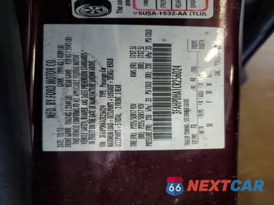 Zdjęcie 12 z 12 samochodu: 2012 FORD FUSION SE VIN:3FAHP0HA1CR256024 - miniatura