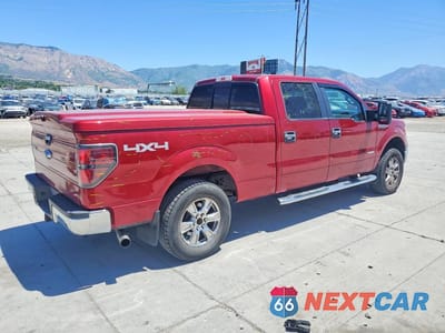 Trzecie zdjęcie samochodu z tyłu: 2013 FORD F150 SUPERCREW VIN:1FTFW1ET1DFC95095 - miniatura
