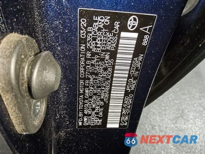 Zdjęcie 13 z 13 samochodu: 2020 TOYOTA MIRAI BASE VIN:JTDBVRBD5LA008155 - miniatura